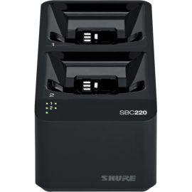 Shure SBC220 2-Bay Networked Docking Charger