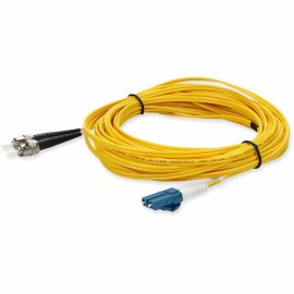 9M ST TO LC YELLOW OS2 DUPLEX OFNR (RISER-RATED) TAA SMF FIBER PATCH CABLE