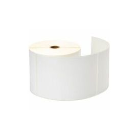 Brother 4in x 6in White Polypropylene Direct Thermal Label, Die Cut Roll