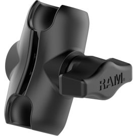 RAM SHORT DOUBLE SOCKET ARM FOR 1IN BALL BASES (OVERALL LENGTH: 2.38IN)