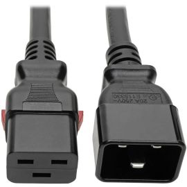 Eaton Tripp Lite Series Power Extension Cord, Locking C19 to C20 - Heavy-Duty, 20A, 100-250V, 12 AWG, 10 ft. (3.05 m), Black