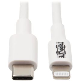 USB C LIGHTNING CHARGING CABLE SYNC M/M USB 2.0 WHITE 3FT 0.9M