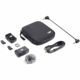 DJI MIC 2 COMPACT DIGITAL WIRELESS MICROPHONE SYSTEM/RECORDER FOR CAMERA & SMART
