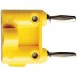 Pomona Double Banana Plug, Orange