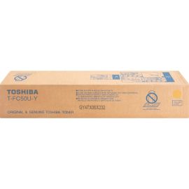 TOSHIBA T-FC50UY YELLOW TONER CARTRIDGE FOR USE IN ESTUDIO 2555C 3055C 3055CG 35