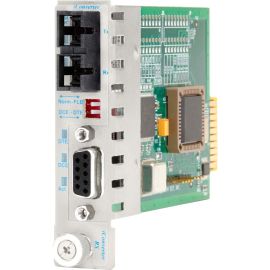 iConverter RS-232 Serial Fiber Media Converter DB-9 SC Single-Mode 120km Module Extended Temp