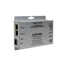 ComNet 2 Channel 10/100/1000 Mbps Ethernet Electrical To Optical Media Converter