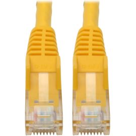 6IN CAT6 YELLOW UTP GIGABIT SNAGLESS MOLDED M/M RJ45 PATCH CABL