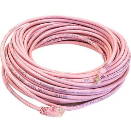 CAT5E  CABLE_ 50FT PINK