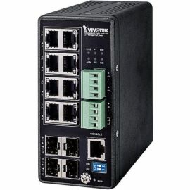 MANAGED POE SWITCH,8XGE POE+4XGE SFP