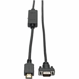 Eaton Tripp Lite Series HDMI to VGA Active Adapter Cable (HDMI to Low-Profile HD15 M/M), 6 ft. (1.8 m)