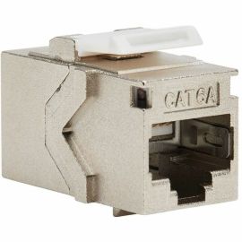 Tripp Lite by Eaton Cat6a Shielded Snap-In Coupler (RJ45 F/F), TAA