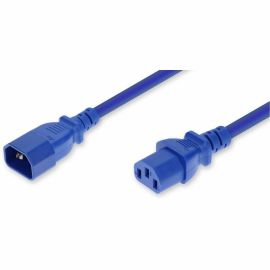 2M C14 C13 18 AWG BLU PWR CBL 250V AT 10A