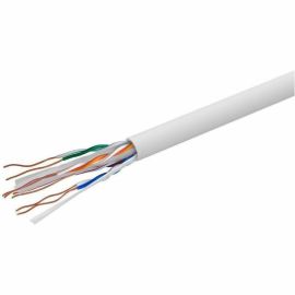 MONOPRICE CAT6A ETHERNET BULK CABLE - SOLID, 550MHZ, UTP, CMR, RISER RATED, PURE