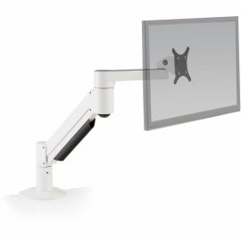 THE 7500 DELUXE MONITOR ARM FEATURES ONE-TOUCH ADJUSTMENT, SMOOTH HD TILT, PORTR