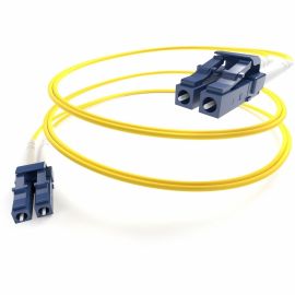 SPEEDALITE FIBER OPTIC CABLE LC TO LC 9/125 SINGLE-MODE DUPLEX 1.5 METER