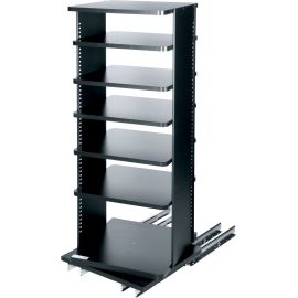 42SLDOUT ROT.SHLF SYSTEM- SELF-LEVELING SHELVES ARE SIMPLE TO INSTALL AND ARE AD