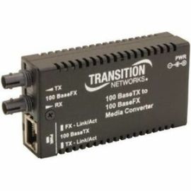 MINI 100BASETX TO 100BASEFX SC MM 2KM 3.3V- NO PAUSE - WITH NA POWER SUPPLY