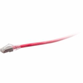 QS 5FT/1.5M RED BOOTED C6A STP CM TAA
