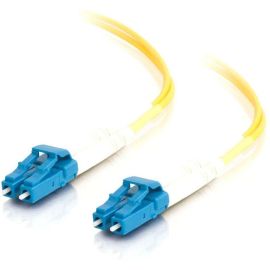 9M LC-LC 9/125 OS2 DPX SM TAA FIBER-YLW