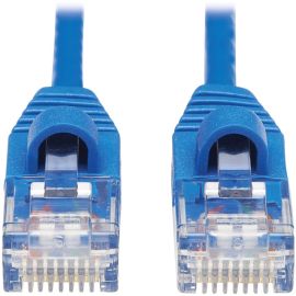 Eaton Tripp Lite Series Cat6a 10G Snagless Molded Slim UTP Ethernet Cable (RJ45 M/M), Blue, 20 ft. (6.09 m)