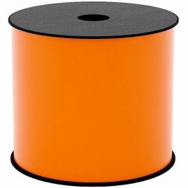 4IN WIDE TT CONTINUOUS VINYL ORANGE LABEL (USE BMSLPR03XX INK RIBBONS), 2.4MIL