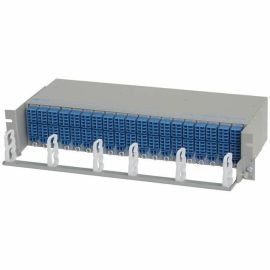 23IN FIBER CABLE MANAGEMENT RACK MOUNT W/ EXTENSION BRACKETS