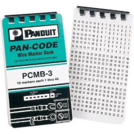 WIRE MARKER BOOK VINYL CLOTH 1-45 10 PG.
