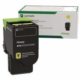 Lexmark Unison Original Extra High Yield Laser Toner Cartridge - Yellow - 1 Each