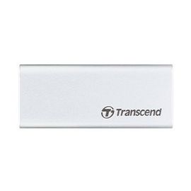 Transcend ESD260C 500 GB Portable Solid State Drive - External - Silver
