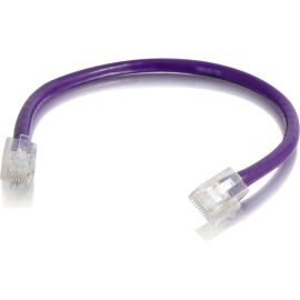 6IN CAT5E NONBOOTED UTP CABLE-PUR