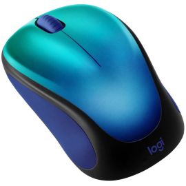 LOGITECH DESIGN COLLECTION WIRELESS COMPACT MOUSE BLUE AURORA