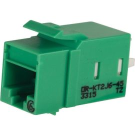 KT2 KEYSTONE CAT6 JACK GREEN