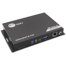 SIIG 4K 60Hz 18Gbps HDMI over IP Matrix - Decoder (RX) 394ft TAA Compliant