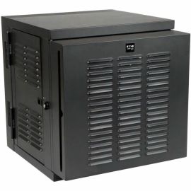 Tripp Lite by Eaton SmartRack 12U Switch-Depth Wall-Mount Small Rack Enclosure for Harsh Environments Hinged Back