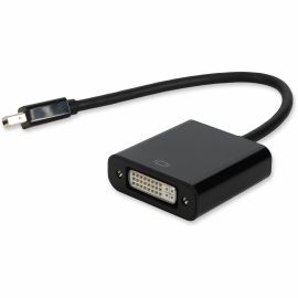Mini-DisplayPort 1.1 Male to DVI-I (29 pin) Female Black Adapter For Resolution Up to 1920x1200 (WUXGA)