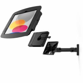 IPAD 10TH-11TH (A16) GEN SPACE ENCLOSURE SWING WALL MOUNT PLUS HUB BLACK