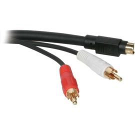 12FT VALUE SERIESANDTRADE; S-VIDEO + RCA STEREO AUDIO CABLE