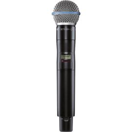 AXIENT DIGITAL AD HANDHELD TRANSMITTER WITH BETA 58A MICROPHONE CARTRIDGE (DYNAM