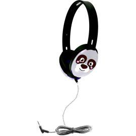 100 PACK OF PANDA FACE-  HEADPHONE, 3.5MM PLUG