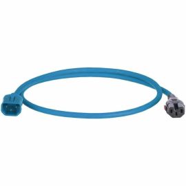 DL LCK PW CORD IEC C14 TO IEC C 15/C13 8 FT (2.4 M) BU 10PK