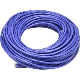 CAT5E UTP  PATCH CABLE_ 100FT PURPLE