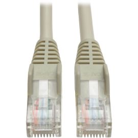 Eaton Tripp Lite Series Cat5e 350 MHz Snagless Molded (UTP) Ethernet Cable (RJ45 M/M), PoE - Gray, 150 ft. (45.72 m)