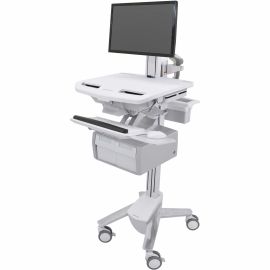 Ergotron StyleView Laptop Cart, 2 Tall Drawer (2x1)