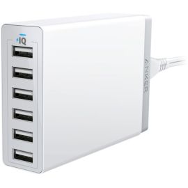 ANKER 60W 6PORT USB WALL CHARGER