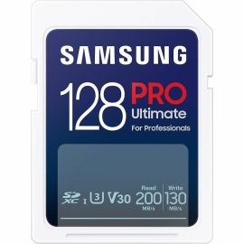 Samsung PRO Ultimate 128 GB Class 10/UHS-I (U3) V30 SDXC - 1 Pack