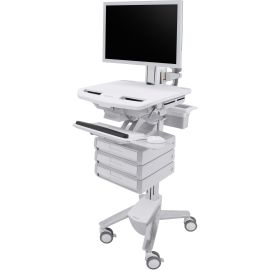 Ergotron StyleView Cart with HD Pivot, 3 Drawers (1x3)