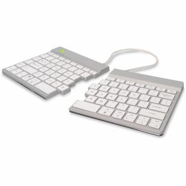 R-GO ERGONOMIC KEYBOARD, SPLIT KEYBOARD WITH BREAK LIGHT, QWERTY (US), BLUETOOTH