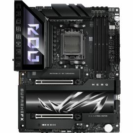 ASUS ROG CROSSHAIR X870E GLACIA AMD E-ATX MB 24+2+2 POWER STAGES