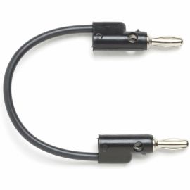 Pomona Banana Plug Patch Cord (Black)